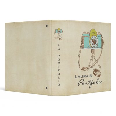 Photography Photo Portfolio Personalized Binder