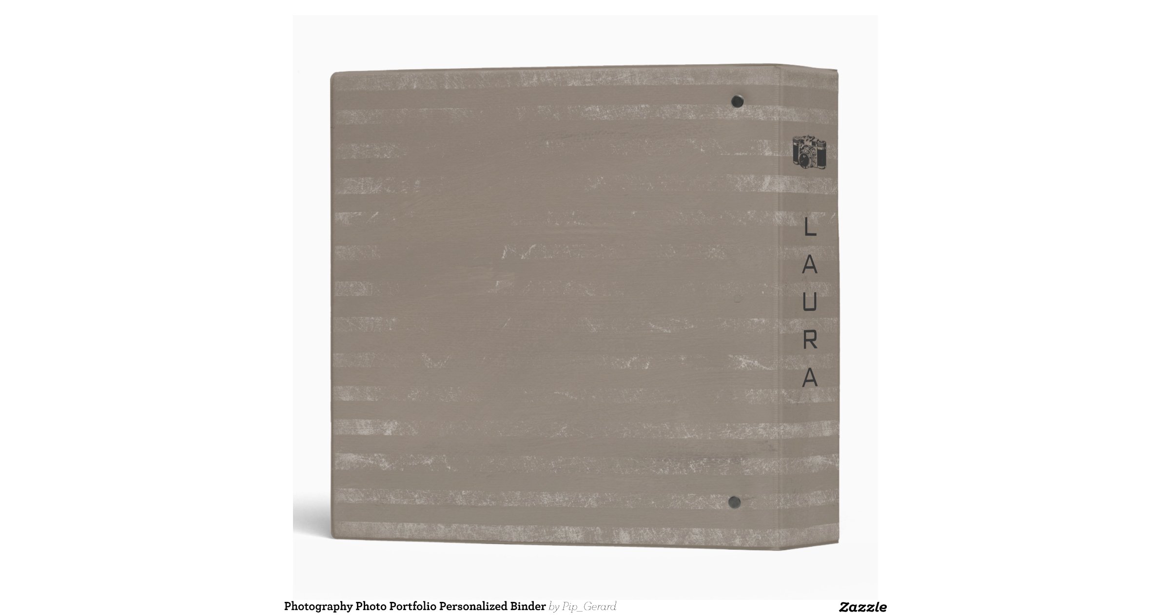 Photography Photo Portfolio Personalized Binder Zazzle
