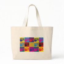 Photography Pop Art Canvas Bag