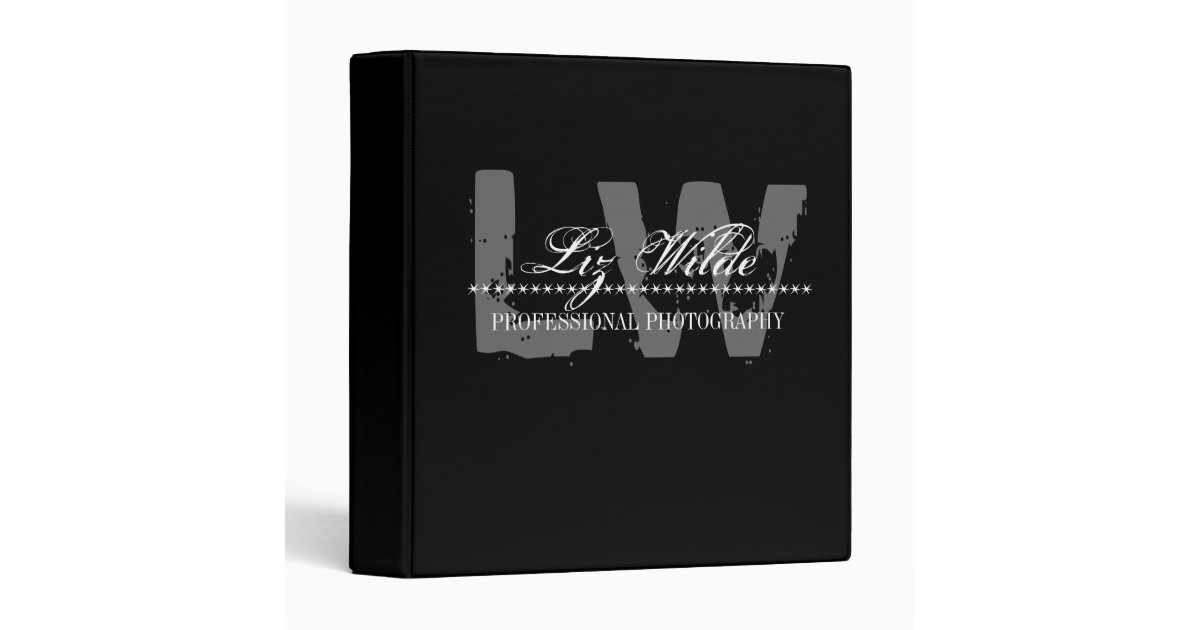Photography Portfolio Binder Zazzle