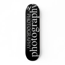 Photography skateboards
