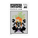photography theme on stamp