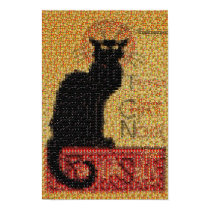 photomosaic-Tournée du Chat Noir posters