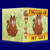 Photos Of My Cat Avery Binder by Lotacats Photos Of My Cat Avery Binder