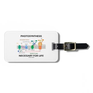 Photosynthesis Necessary For Life Light-Dependent Luggage Tag