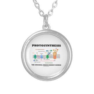 Photosynthesis The Original Green Energy Source Custom Necklace