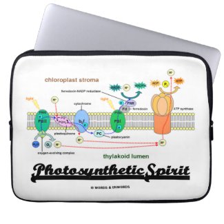 Photosynthetic Spirit (Biochemistry Attitude) Laptop Computer Sleeves