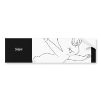 PhotoText Sticker Bumper Sticker