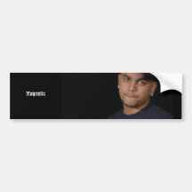 PhotoText Sticker Bumper Stickers