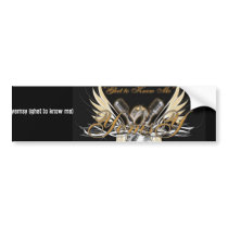 PhotoText Sticker bumper stickers