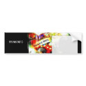 PhotoText Sticker bumper stickers