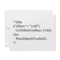 php & beer invitations