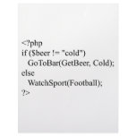 php & beer letterhead