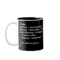 PHP coffee mug