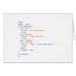 PHP Holiday Greetings Cards