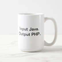 PHP programmer coffee mug