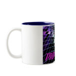PHP- Purple Orange Sunset wave Coffee Mugs