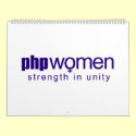 PHP Women 2010 (large) calendars