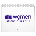 PHP Women 2010 (small) calendars