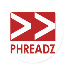 Phreadz logo Sticker