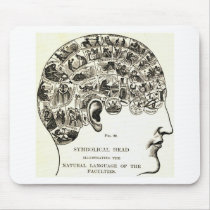 Phrenology Mouse Pad