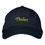 Phuket island in Thailand – famous tourist destina Embroidered Baseball Cap