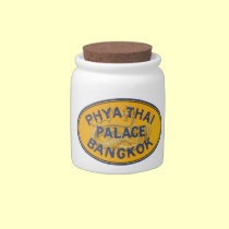 Phya Thai Palace Bangkok candy jars
