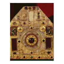 Phylactery or pentagonal reliquary postcards
