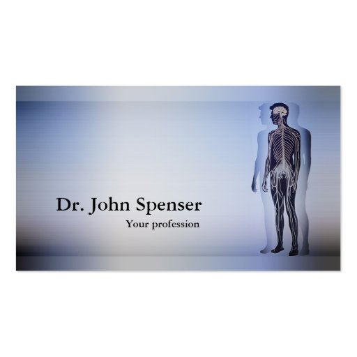 Physical Therapist Business Card (front side)