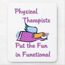 Physical Therapist Mouse Pad mousepads by medicaltshirts Physical Therapist Mouse Pad mousepads