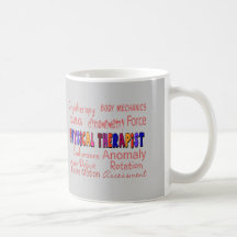 Physical Therapist Terminology Gifts Coffee Mugs