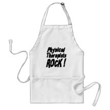 Physical Therapists Rock! Apron