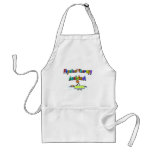 Physical Therapy Assistant--Stick Figure Design Aprons