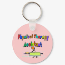 Physical Therapy Assistant--Stick Figure Design keychains by gailg1957 Physical Therapy Assistant--Stick Figure Design keychains