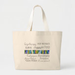 Physical Therapy Assistant "Terminology" Design Bags