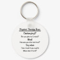 Physical Therapy Buzz Keychain