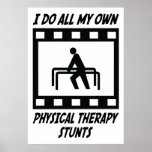 Physical Therapy Stunts Print