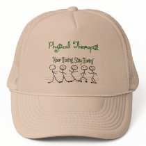 physicall Therapist Stick People hats by gailg1957 physicall Therapist Stick People hats