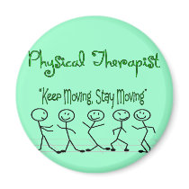 physicall Therapist Stick People magnets by gailg1957 physicall Therapist Stick People magnets
