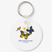 Physician Assistant Butterfly keychains