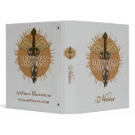 Physician Assistant Caduceus 3 Ring Binders