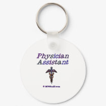 Physician Assistant - Caduceus keychains by doctor_stuff Physician Assistant - Caduceus keychains