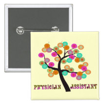 Physician Assistant Gifts Pinback Button