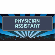 Physician Assistant Marquee photo sculptures