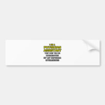 Physician Assistant...Superior Intelligence Bumper Stickers