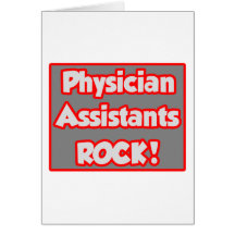 Physician Assistants Rock! Cards