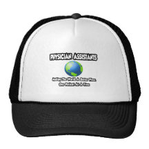 Physician Assistants...World a Better Place Mesh Hats