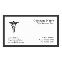 Physician Business Card