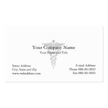 Physician Business Card
