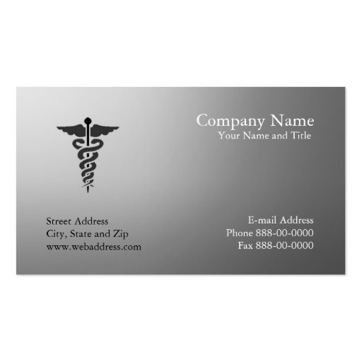 Physician Business Card